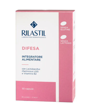 RILASTIL DIFESA 30 Capsule - Integratore per pelle sensibile e reattiva